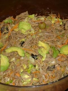 Una foto de Salpicón de carne y hierbas aromáticas