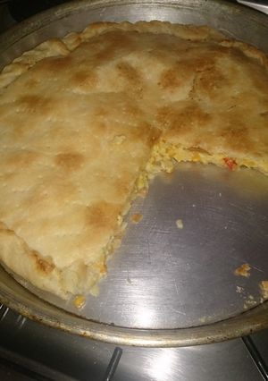 Una foto de Tarta con masa casera