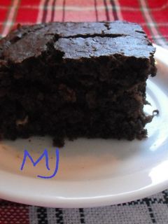 Una foto de Brownies black bean (Brownies con frijol negro)