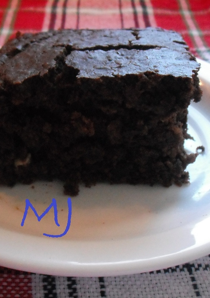Una foto de Brownies black bean (Brownies con frijol negro)