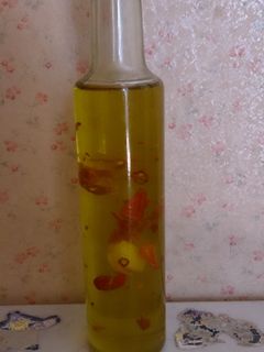 Una foto de Aceite aromatizado