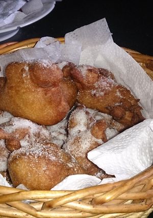 Una foto de Buñuelos de banana