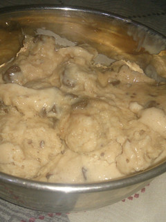 Una foto de Helado de dulce de leche granizado