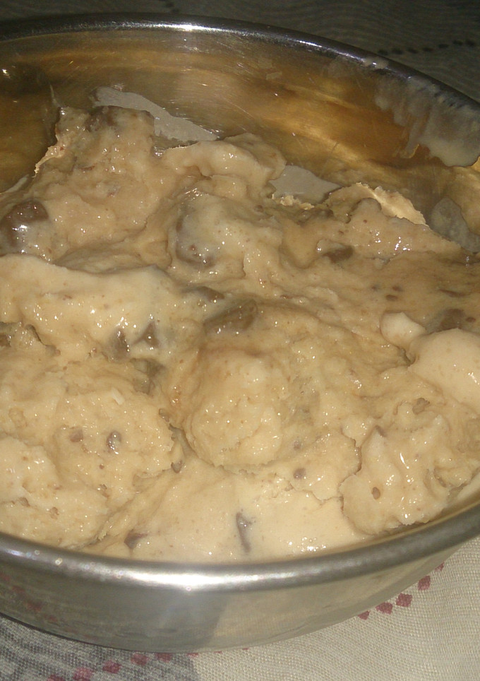 Una foto de Helado de dulce de leche granizado