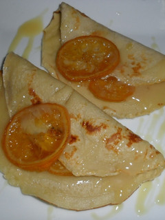 Una foto de Crepes de limón