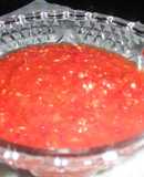 Salsa picante para nachos