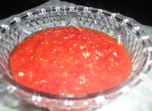 Una foto de Salsa picante para nachos