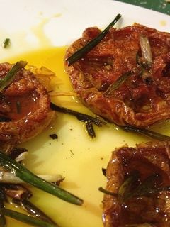 Una foto de Tomates secos