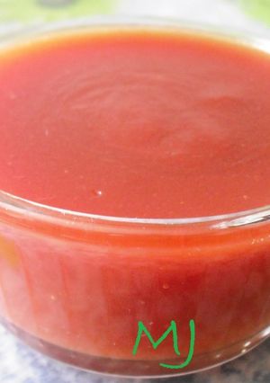 Una foto de Salsa agridulce china para pollo o cerdo