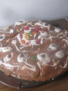 Una foto de Rosco de galletas con chocolate