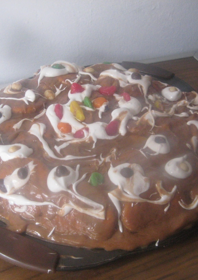 Una foto de Rosco de galletas con chocolate