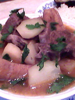 Una foto de Sancocho de costilla de res