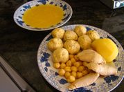 Una foto de cocido murciano