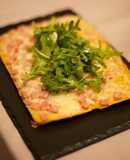 Masa de pizzas con variedad de rellenos