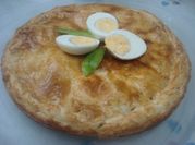 Una foto de ajies o morrones rellenos