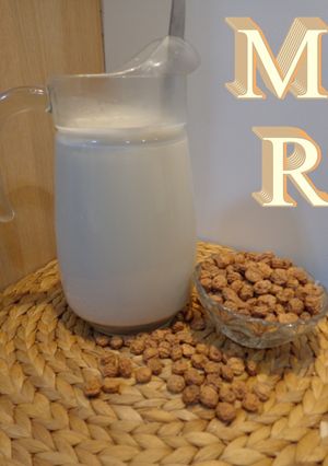 Una foto de Horchata de chufa casera