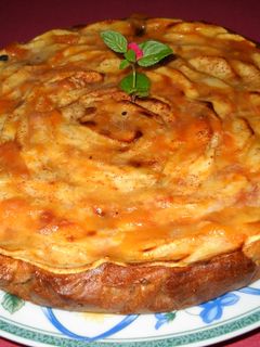 Una foto de Tarta de manzana de Claudia