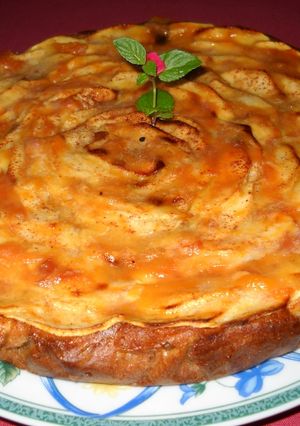 Una foto de Tarta de manzana de Claudia