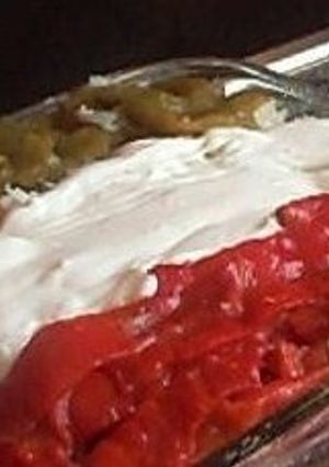 Una foto de Pastel azteca de chorizo