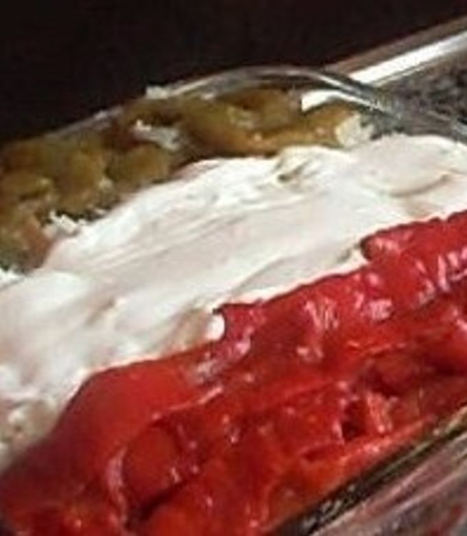 Una foto de Pastel azteca de chorizo