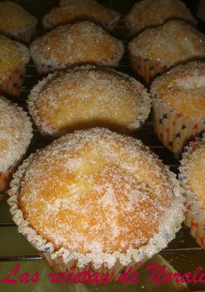 Una foto de Magdalenas azucaradas