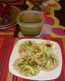 Fajitas de pollo fáciles