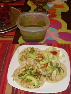 Una foto de Fajitas de pollo fáciles