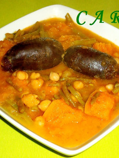 Una foto de Potaje de calabaza