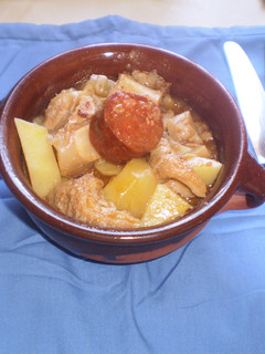Una foto de Callos a la madrileña hechos en cazuela de barro