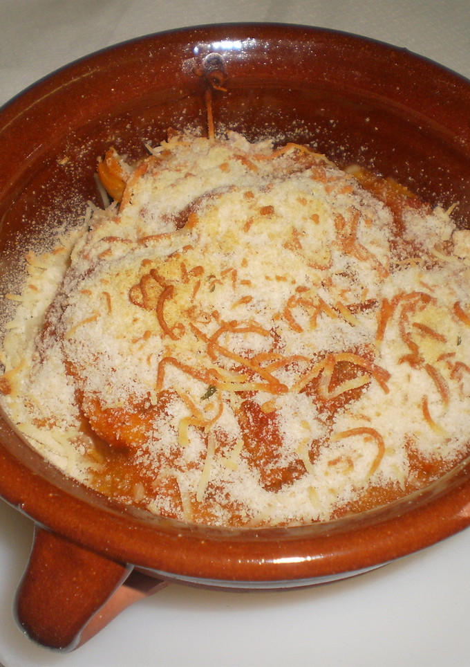 Una foto de Verduras gratinadas