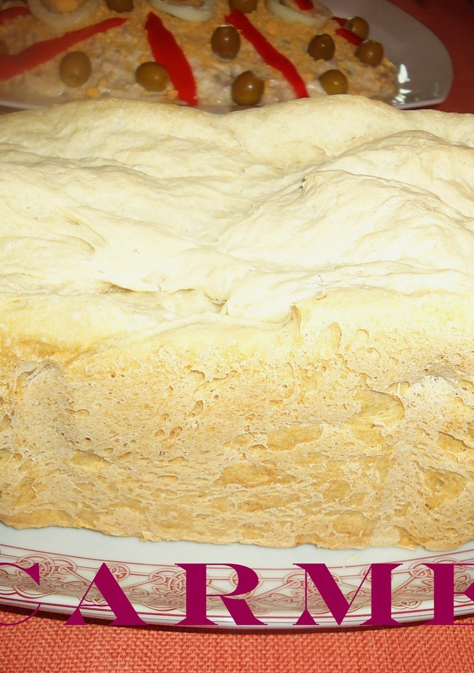 Una foto de Pan blanco en panificadora