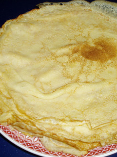 Una foto de Filloas de leche
