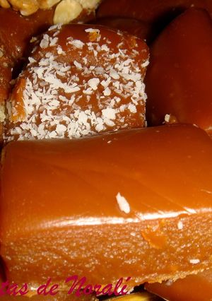 Una foto de Caramelos de dulce de leche caseros