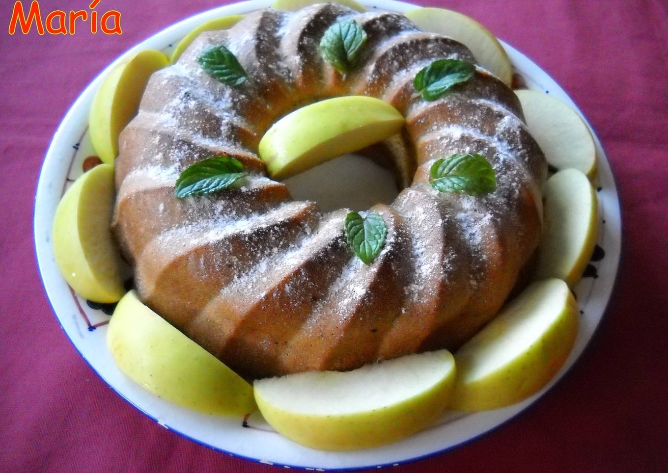 Bizcocho de remolacha y calabaza<br />