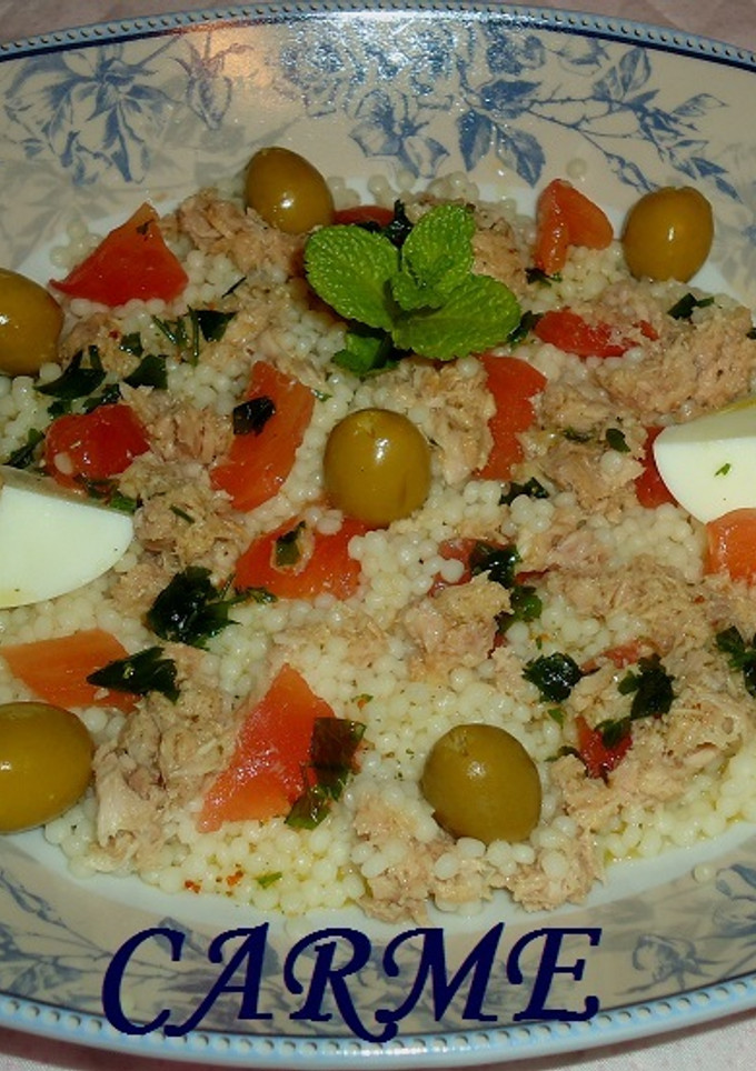 Una foto de Ensalada de cuscús
