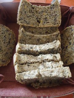 Una foto de Pan de aceitunas en panificadora