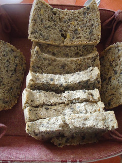 Una foto de Pan de aceitunas en panificadora