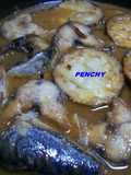 Escabeche de pescado con berenjenas