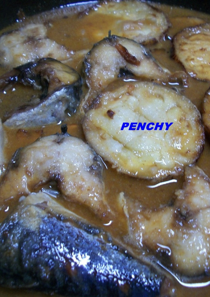 Una foto de Escabeche de pescado con berenjenas