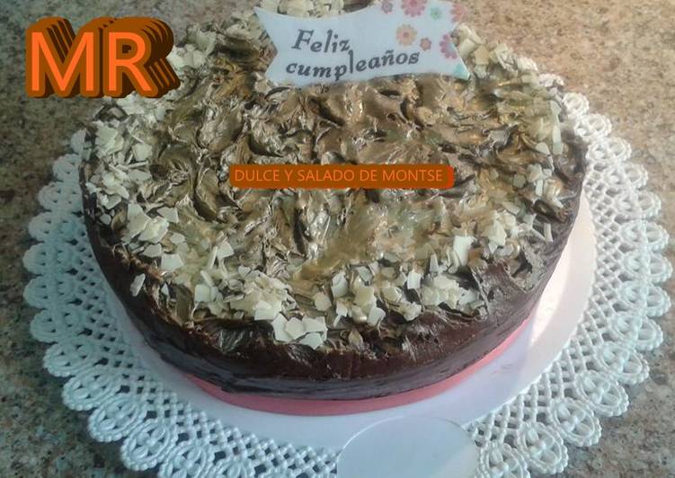 Tarta de zanahoria de chocolate
