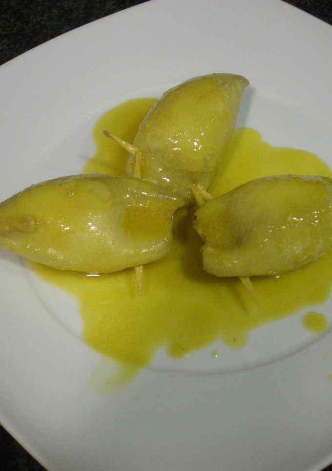Una foto de Calamares rellenos con atún