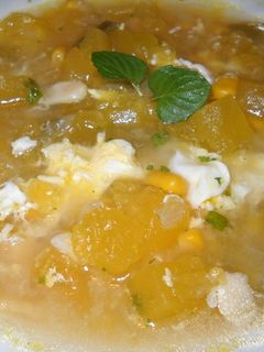 Una foto de Sopa de verdura con pasta