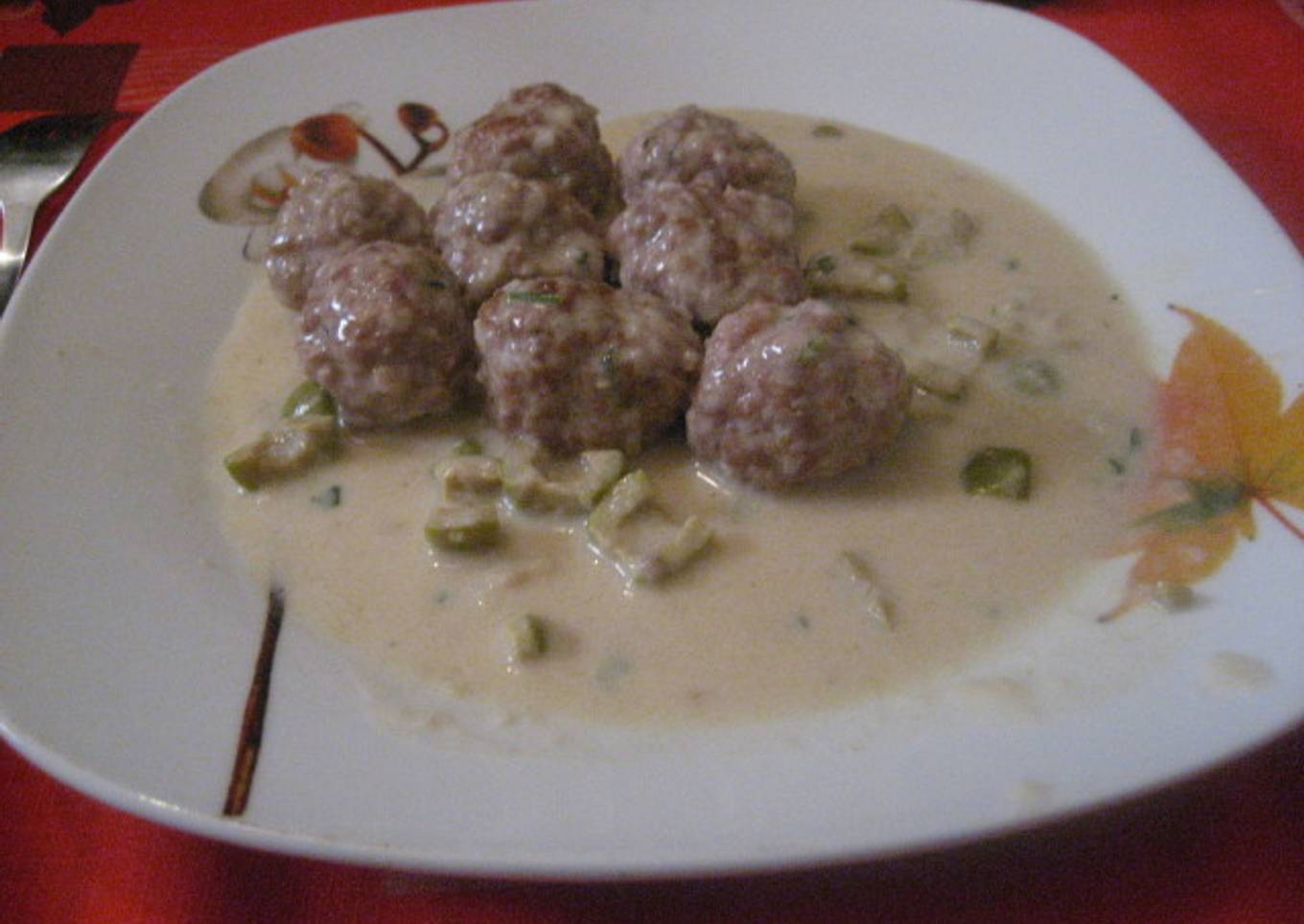Albóndigas con olivas