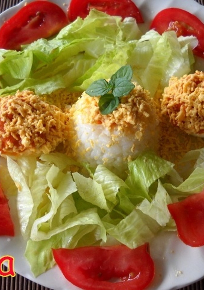 Una foto de Huevos rellenos con anchoas y queso