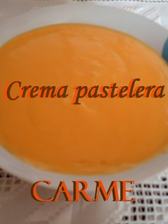 Una foto de Crema pastelera para rellenos