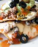 Nachos con carne