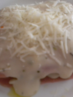 Una foto de Lasaña de champiñones