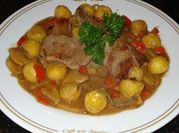 Una foto de escalope de lomo