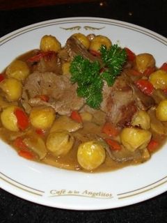 Una foto de Escalopes de lomo de ternera a la bohemia