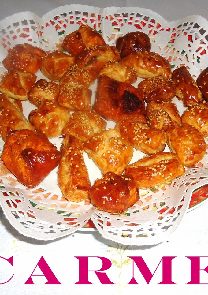 Una foto de Mini hojaldres para aperitivos